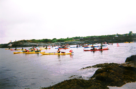 spearfishing with kayaks